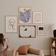 The Poster Club Plakát Blue Stripe At Concorde, Sofia Lind - DESIGNSPOT