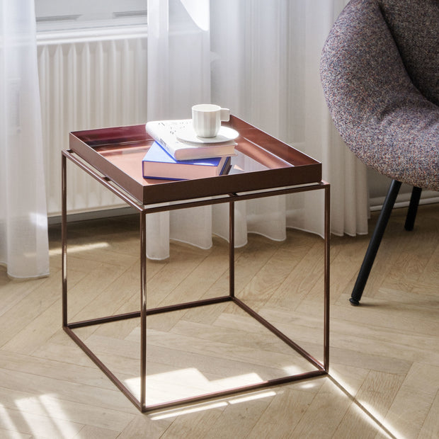 Hay Stolek Tray Table M, Chocolate - DESIGNSPOT