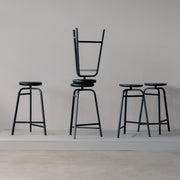 Northern Barová židle Treble Stool, Black - DESIGNSPOT
