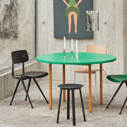 Hay Jídelní stůl Two-Colour Ø105, Ochre / Light Grey - DESIGNSPOT