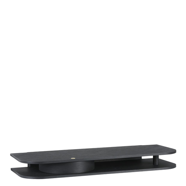 Northern Police s úložným prostorem Valet Console, Black Oak - DESIGNSPOT
