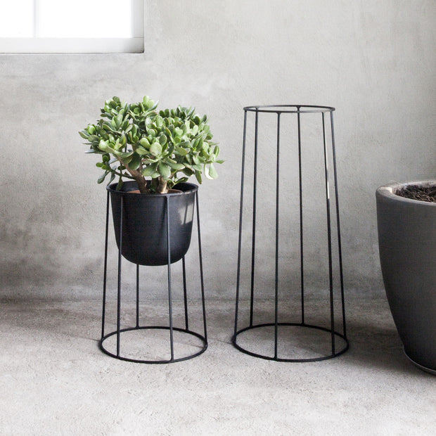 Audo Copenhagen Květináč Wire Pot, Black - DESIGNSPOT