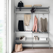 String Šatní tyč 24, Black - DESIGNSPOT