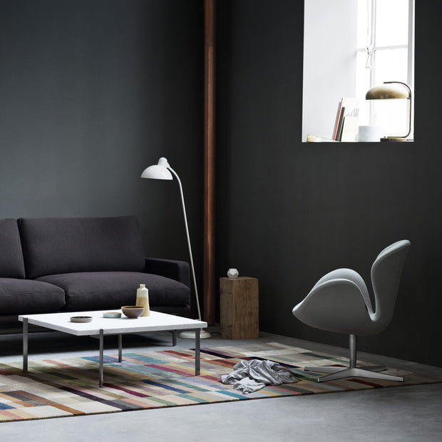 Fritz Hansen Stojací lampa Kaiser Idell, Olive Green - DESIGNSPOT