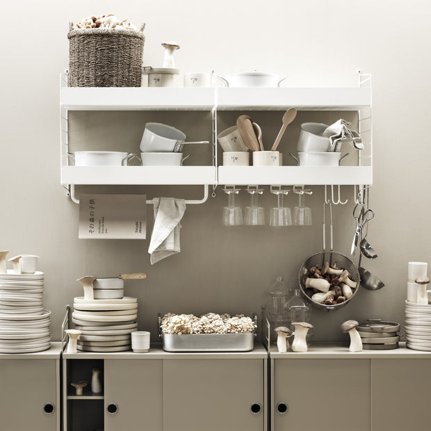 String Šatní tyč 72, White - DESIGNSPOT