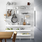 String Šatní tyč 72, Grey - DESIGNSPOT