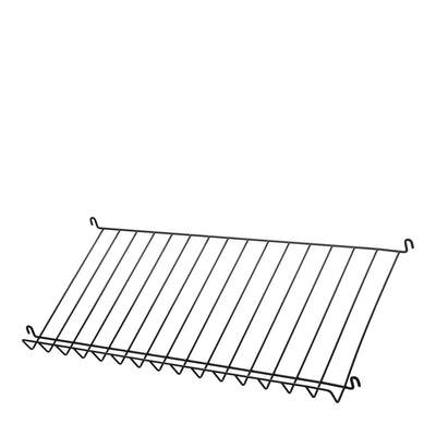 String Drátěná police na časopisy Wire Shelf 78 x 30, Black - DESIGNSPOT