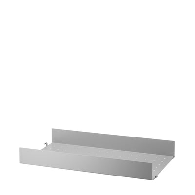 String Vysoká kovová police Metal Shelf High 58 x 30, Grey - DESIGNSPOT