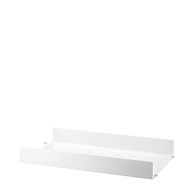 String Vysoká kovová police Metal Shelf High 58 x 30, White - DESIGNSPOT
