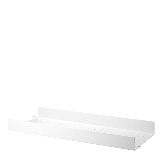 String Vysoká kovová police Metal Shelf High 78 x 30, White - DESIGNSPOT