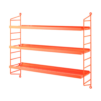 STRING Police na časopisy Magazine Shelf 78 x 30, Beige | DESIGNSPOT