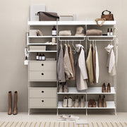 String Šatní tyč 24, Black - DESIGNSPOT