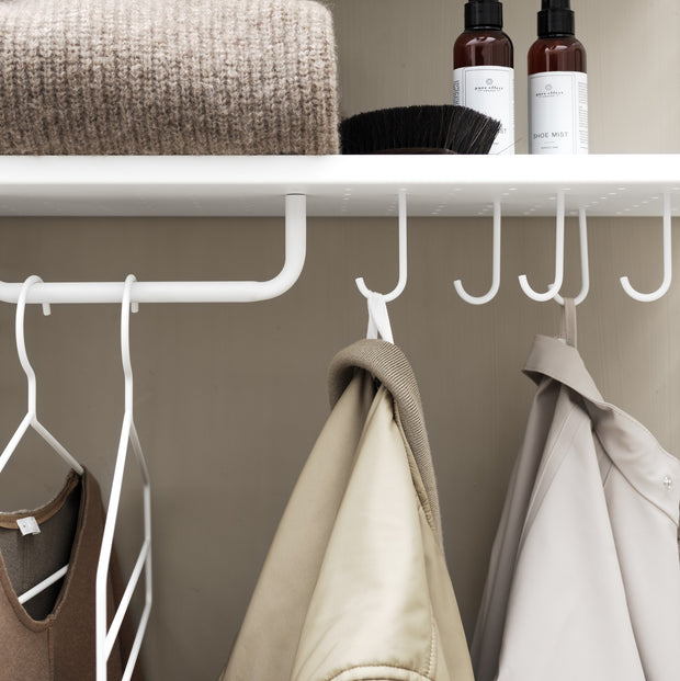 String Sada háčků 5ks, Grey - DESIGNSPOT