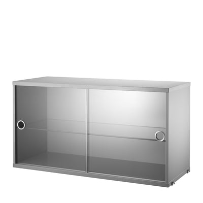 String Skříňka Display Cabinet, Grey - DESIGNSPOT